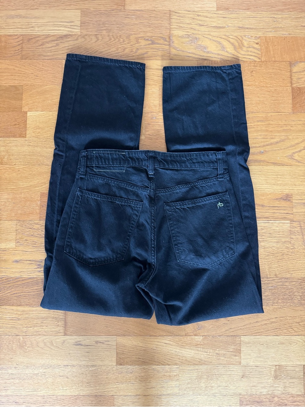 Rag & Bone Fit 4 Featherweight Black Jeans - Picture 5 of 5